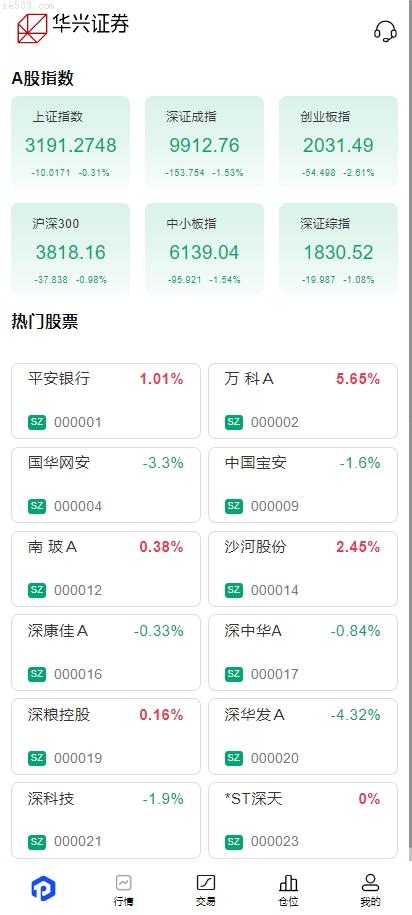 多语言 新股申购 股票交易系统 大宗交易 A股系统